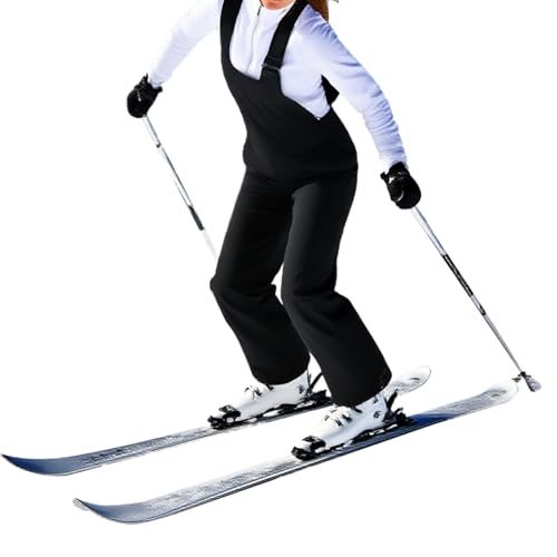 Derwrtup Mono De Nieve para Mujeres,Traje Térmico Impermeable - Petos De Nieve Impermeables Al Viento con Tirantes Ajustables,para Invierno Snowboard Esquí Aire Libre Hombres Adultos Jóvenes Madre