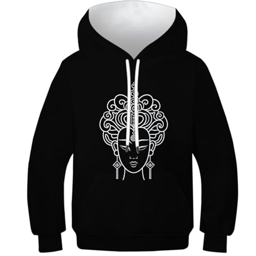 Pullover à capuche ado idéal pour le collège et les loisirs extérieurs