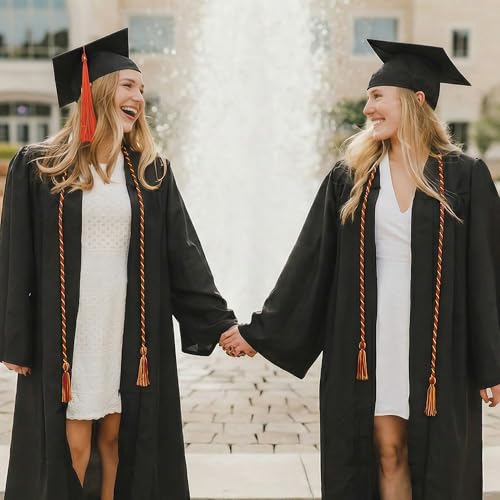 Image of GraduationMall Graduation Honor Cord 68 inch RedGold