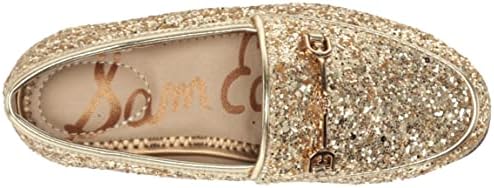 Sam Edelman Girls Loraine Kids Loafer, Amber Gold, 4 Big | Image 4