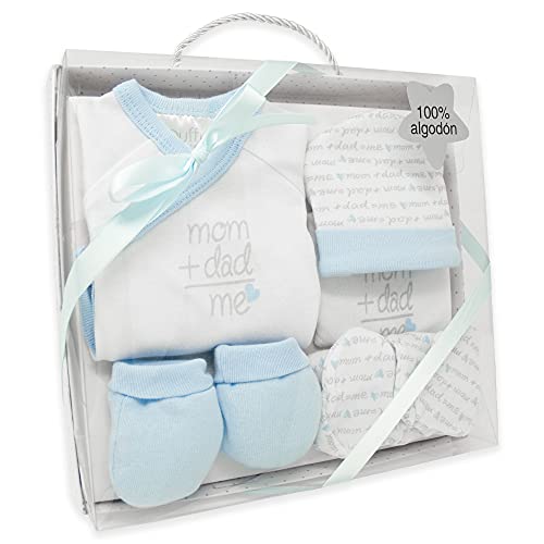 Duffi Baby Set Primera Puesta Bebe Recien Nacido 5...