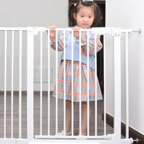 Barrière d'escalier sans vis extensible pour protéger bébés et chiens - 8