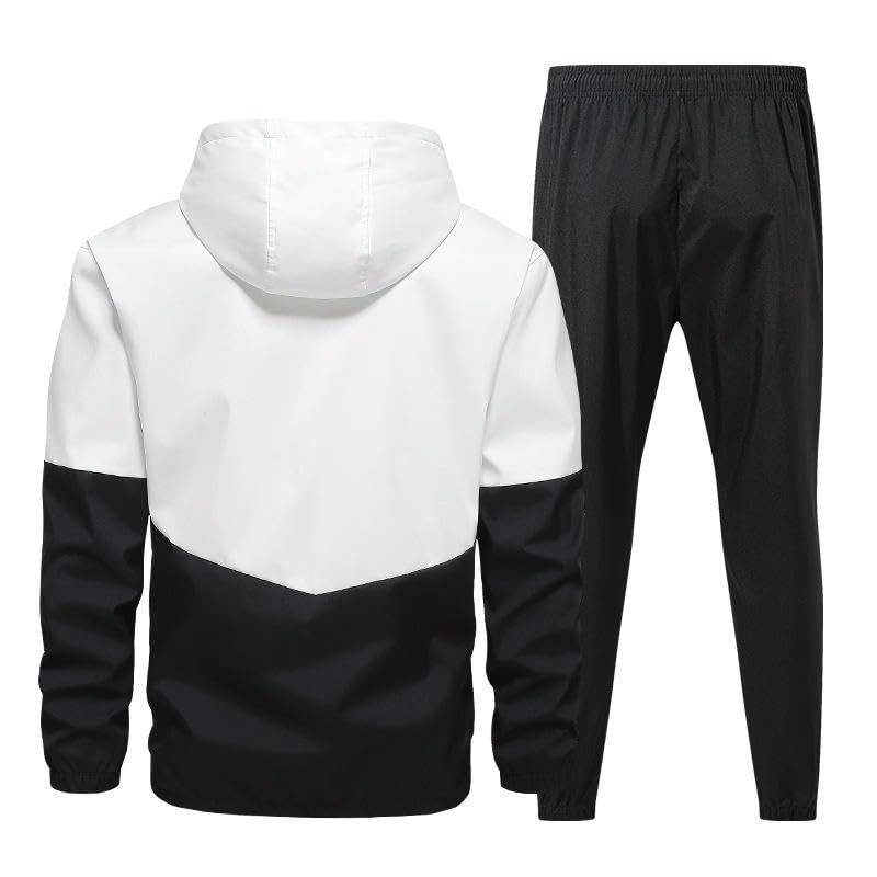 Fini les joggings lourds avec ce survêtement coloré homme à veste légère et zippée