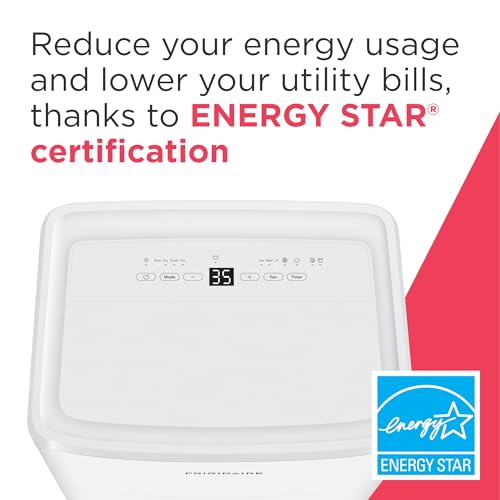 Frigidaire 22-Pint Portable Dehumidifier with Wi-Fi and Energy Star Certification for Small/Medium Rooms, Bedrooms & Bathrooms, Custom Humidity Control, Auto Shut Off, White - image 8