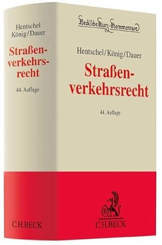 Preisvergleich Produktbild Straßenverkehrsrecht: Straßenverkehrsgesetz, Elektromobilitätsgesetz, Straßenverkehrs-Ordnung, Fahrerlaubnis-Verordnung, ... der StPO (Beck'sche Kurz-Kommentare, Band 5)