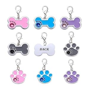 Fovaok Katzenmarken 9 Stück personalisierbar