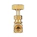 Breezliy 1 Pieces Heavy Duty Brass Instrument Replacement Control Needle Valve 1/4