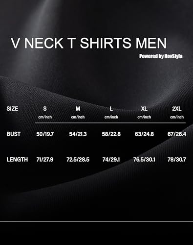 Men's T Shirts Quick Drying V-Neck Athletic Shirt Running Gym Workout Moisture Wicking T-Shirt for Casual 7
