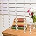 Diamond Hanging Clear Garland Strands of Crystal Beads for Wedding Event Decorations, Home, Ornament Accessories (5 Strands, 20