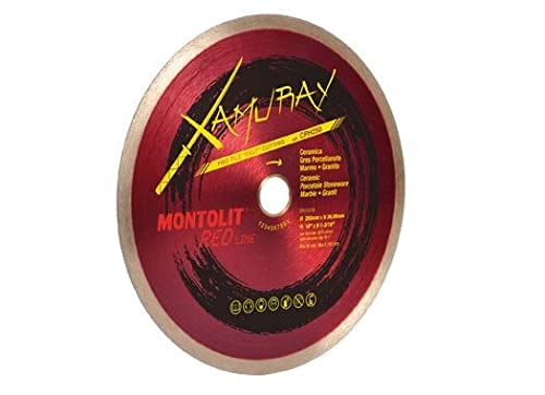 Montolit XAMURAY CPH250 250MM 10" Wet Use Diamond Porcelain Cutting Blade