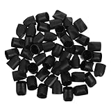 jojofuny 50 Tapas Estabilizadoras en Forma de V para Sillas Plegables Protectores Antideslizantes para Patas de Metal y Acolchadas Repuestos Resistentes para Extremos de Sillas Uso en