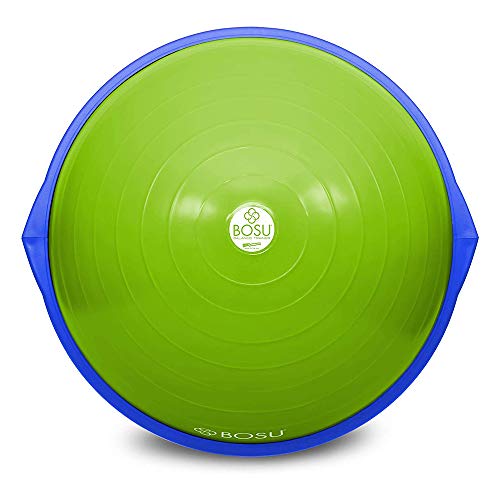 BOSU Entrenador de Equilibrio, 65 cm, Verde Lima/Azul, Unisex
