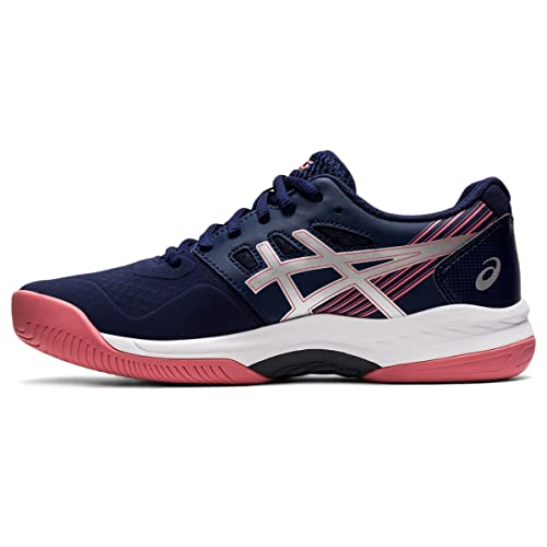 ASICS Tênis feminino Gel-Game 8, Pavão/prata pura, 6