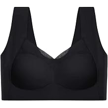 Sports Bras for Women High Support Hatmeo Posture Correcting Bra for Seniors Ice Silk Plus Size No Underwire Bras