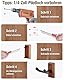 Musbeat Ukulele Wandhalterung 2er Set, Schwarz-Walnussholz 45° V-förmiger Ukulele Hänger, Ukulelehalter Aufhängung für Banjo, Mandoline, Ukelele (Konzert, Ananas, Sopran, Tenor & Bariton)