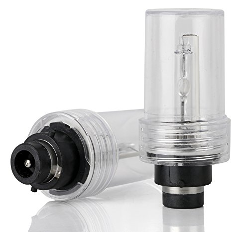 D2C D2R D2S HID Headlight Replacement Bulbs Kit Super White 2 PCS (6000K)