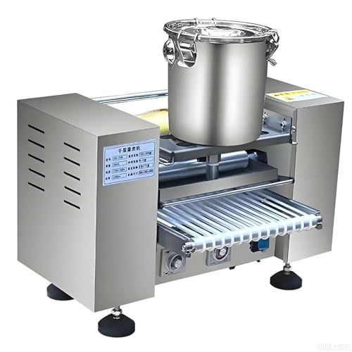 Máquina automática de crepes en capas para producción profesional de postres