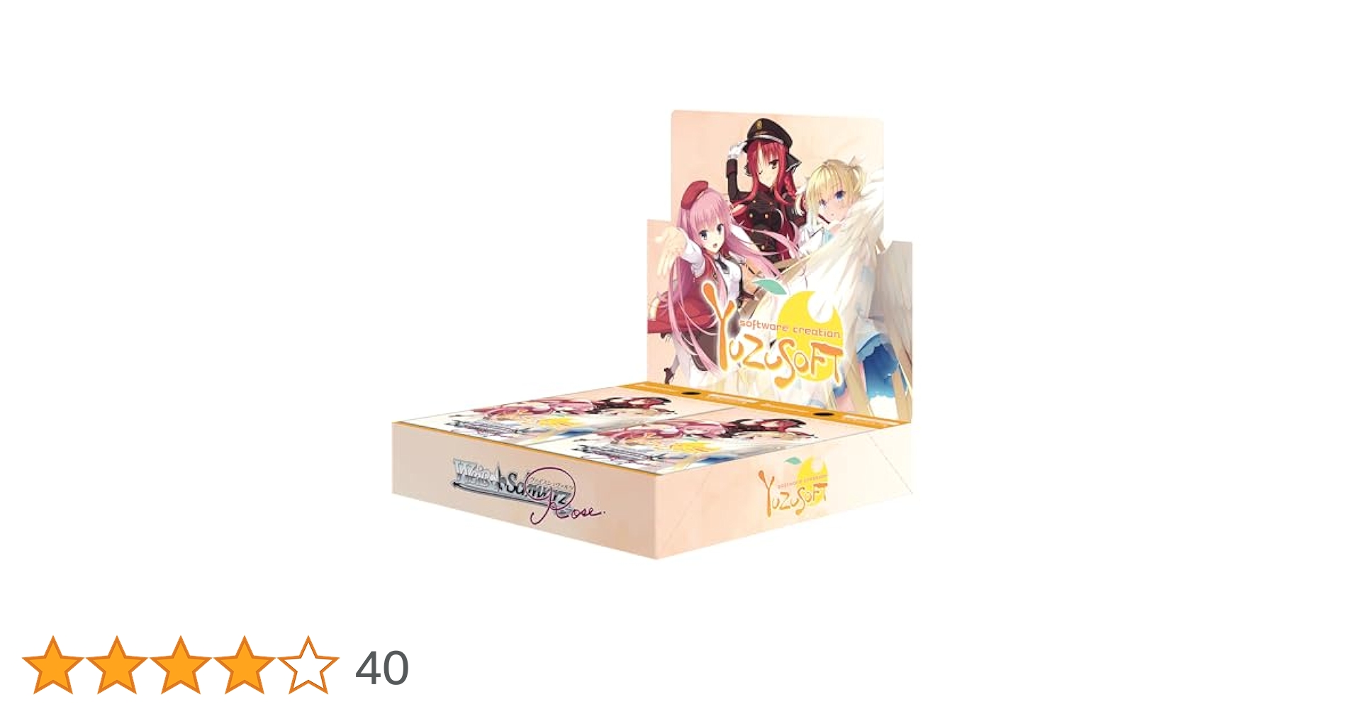 ヴァイスシュヴァルツロゼ　ゆずソフト　ブースターパック　1カートン Amazon.co.jp: ヴァイスシュヴァルツロゼ ブースターパック ゆず
