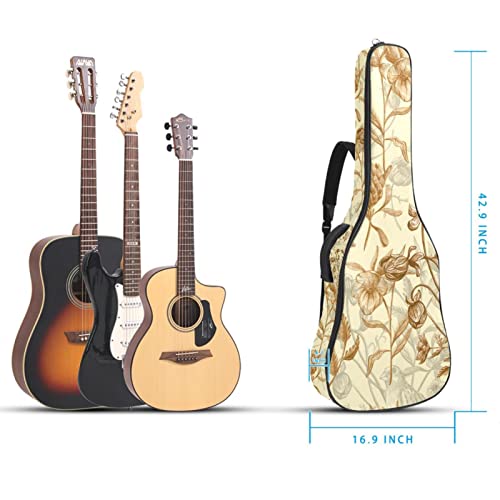 SES Shell Fossils Étui de protection rembourré pour guitare classique acoustique, Multicolore 02, 42.9×16.9×4.7 in… - Les Beatles, Paul McCartney, John Lennon, RIngo Starr, George Harrison SES Shell Fossils Étui de protection rembourré pour guitare classique acoustique, Multicolore 02, 42.9x16.9x4.7 in… – Image 6