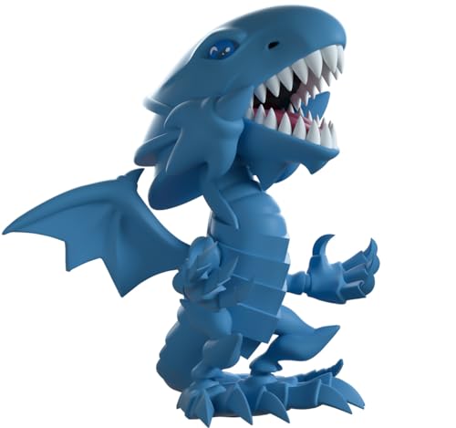 Image of Youtooz Blue-Eyes White Dragon Vinyl Action Figure, 4.1 inch Dragon Collectible, Based on Yu-Gi-Oh! Anime Series