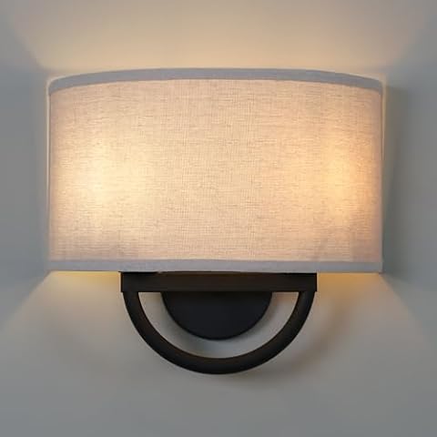 Yosoan Linen Boho Wall Sconce Cover