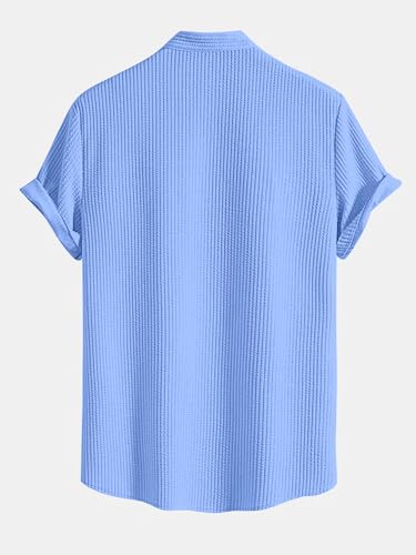 Image of GRECIILOOKS Co-ord Set for Men Solid POLY LYCRA BLEND T-Shirt & Shorts Nightwear Set | Summer Loungewear, Beachwear & Night Suit for Daily Comfort
