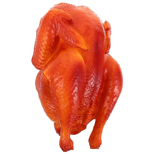 Appello universale: adatto per esposizioni di finti tacchini del ringraziamento, laboratori di simulazione alimentare e decorazioni di pollo arrosto, questo supporto di carne artificiale è versatile per molteplici occasioni, realistico, pollo realistico
