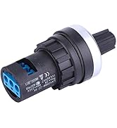 LA42DWQ 22mm 5K Single Circle Potentiometer Carbon Film 2W Robust Solid Adjustable Potentiomet...