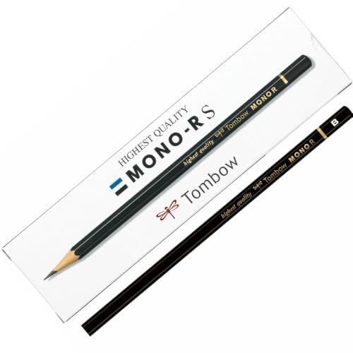 Amazon | トンボ鉛筆 高級鉛筆 B MONO RS (なめらかな書き心地の超