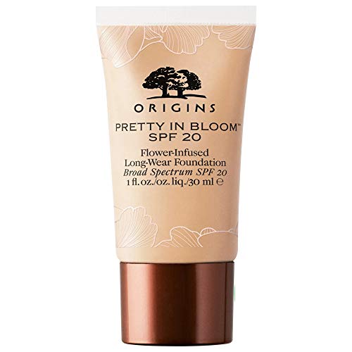 Origins Pretty in Bloom SPF 20 LIGHT WARM 220 Flower Infused Long Wear Foundation 1 Ounce
