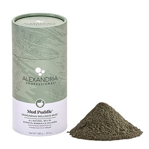 Mud Puddle - Mascarilla curativa húngara para el rostro y el cuerpo, desintoxica los poros, rejuvenece y uniforme el tono de la piel. 100% natural,
