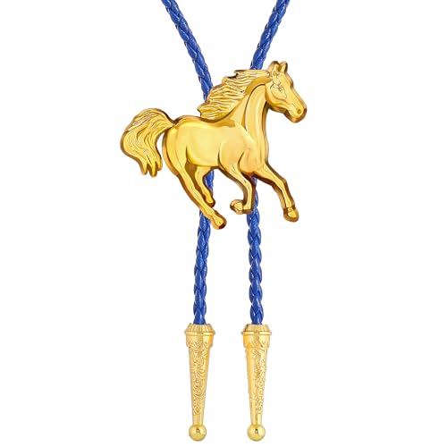 Image of Jeilwiy Bolo Tie for Men, Western Bolero Tie Cowboy Ties Native American Cowgirl Bolo Tie Accessories for Men Women