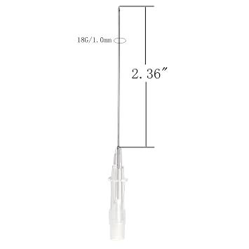 Piercing Needles,New Star Tattoo 5PCS 18G Piercing Needle IV Needles with Catheter Sterile Needle 18 Gauge