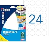 384 PASTILLES POUR UNE UTILISATION PROLONGÉE : 16 feuilles A5 offrant une grande quantité d’étiquettes pour gérer efficacement classement, organisation et étiquetage.