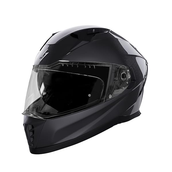 Kask integralny STORMER Blaster Black Pearly (ECE 22.06) z Pinlockiem 30, blendą przeciwsłoneczną i przystosowaniem do montażu systemu Bluetooth