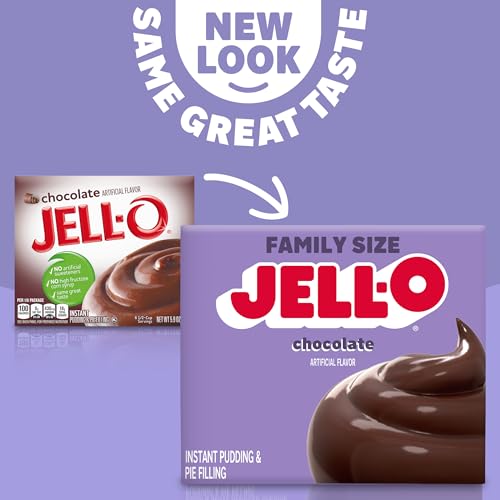 Jell-O 4300020471 Chocolate Instant Pudding & Pie Filling Mix thumb #1