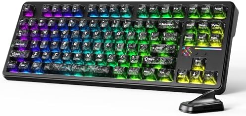 ATTACK SHARK X87 Ultra Teclado Mecánico Inalámbrico para Juegos c...