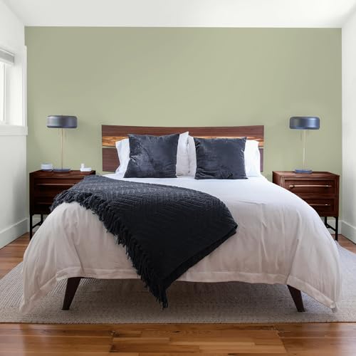 Glidden Total 1 gal. Olive Sprig/Green Flat Interior Paint with Primer by Glidden - Used condition - Image 4