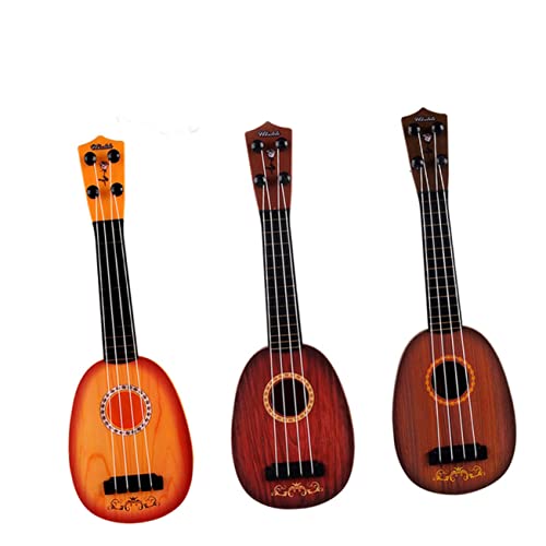 Hohopeti Juguete Ukelele Mini Guitarra de Juguete Ukelele para niños Juguetes de los niños Instrumentos Musicales Infantiles Guitarra para niños Juguete para niños Mini Instrumentos