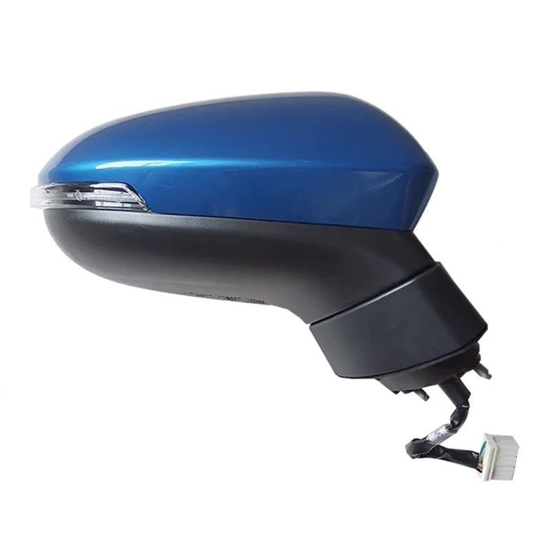 Auto Rearview Mirror Assemblys Rearview Mirror Assembly For Geely For Emgrand GS 2016-2020 Auto Exterior Mirrors Electric Folding Heating Auto Rearview Mirror Assemblys Complete Wing Mirr(Blue,6 Wire