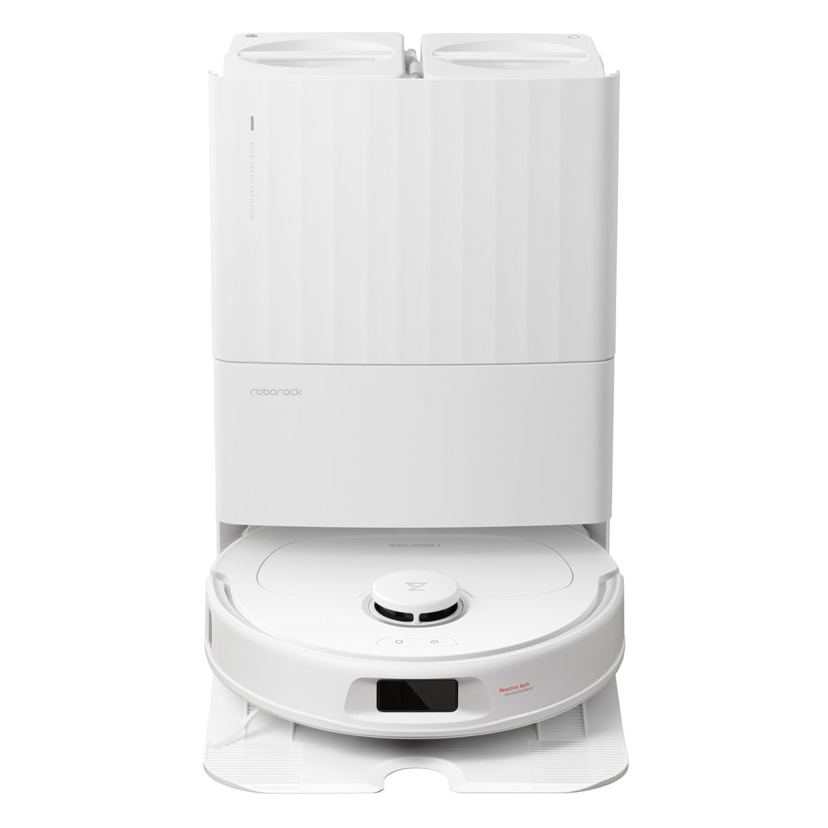 Roborock Qrevo PLUS aspirapolvere robot 3,03 L Senza sacchetto Nero, Bianco