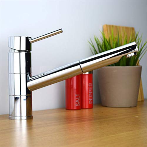 Robinet mitigeur de cuisine compact pour évier rotatif moderne - 5