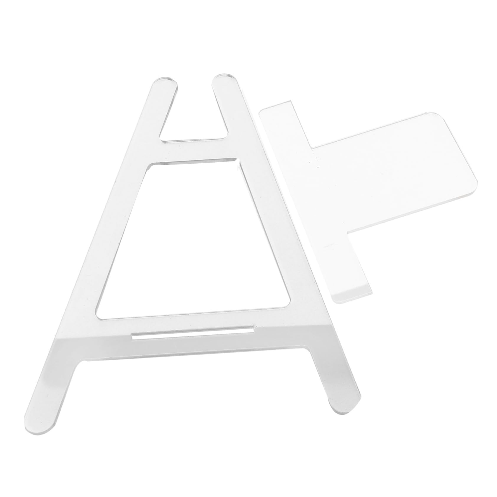 GLEAVI Clear Acrylic Mobile Phone Display Stand Versatile Retail Phone Holder for Tablets and Showcase Rack for Shopping Malls Stores and Supermarkets Elegant Countertop Design Reusable