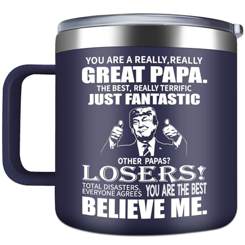 TIKMODERN 14oz Stainless Steel Coffee Mug