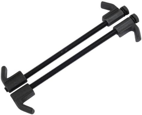 Neilsen CT0917 2-Piece Coil Spring Compressor Set, 280mm Length, Heavy-Duty Steel, Compatible with 21mm Socket/Spanner, Ideal for Passenger Cars and Light Duty Trucks