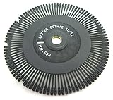 Swintec Typewriter Model 1186 Letter Gothic Printwheel (12 Pitch) by Around The Office