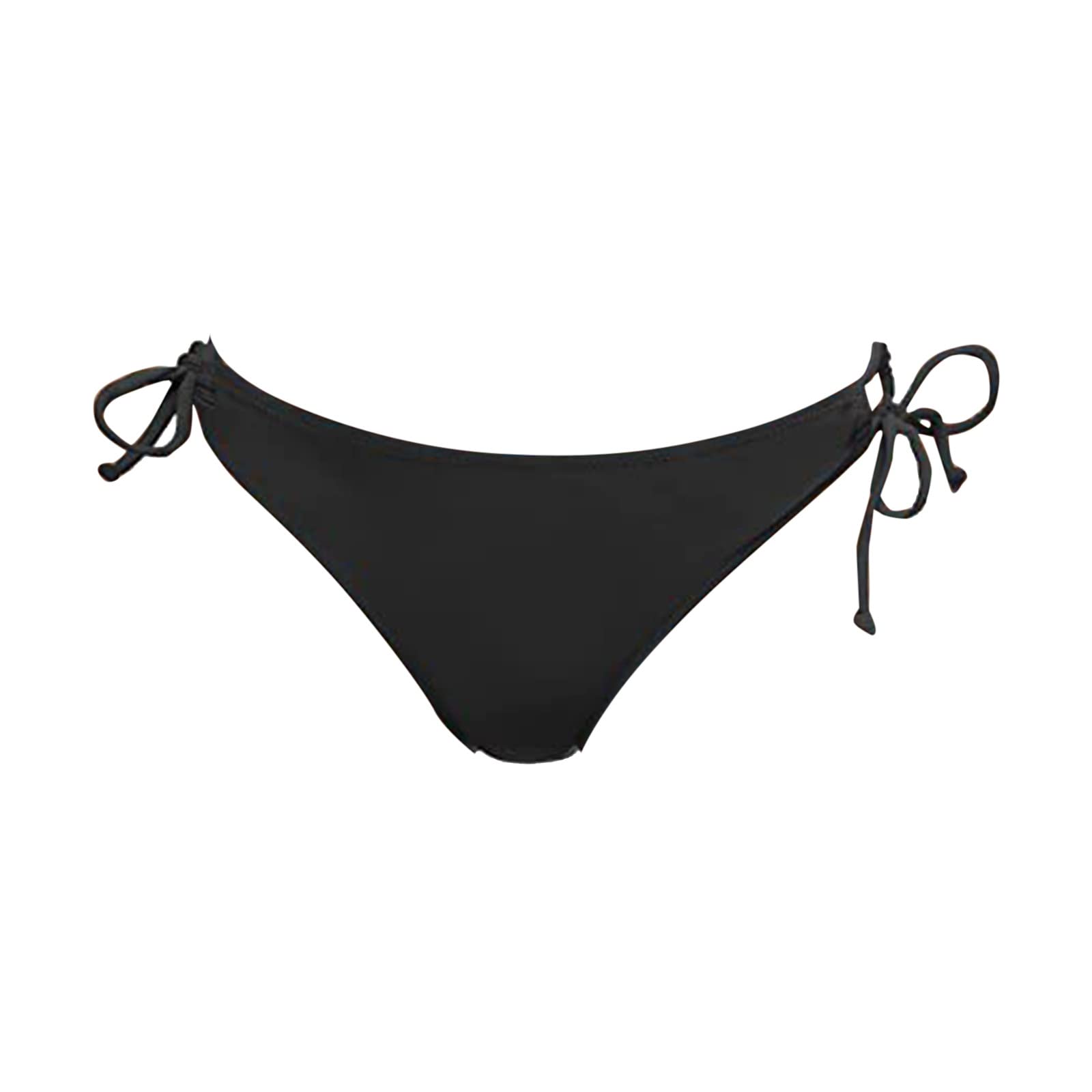 Bikini Menstrual para Niñas Mujer Flujo Moderado Braga de Bikini Braga brasileña Parte de Abajo Anudado en la Cadera Menstrual para Baño a Prueba de Fuga
