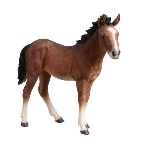 Estatua caballo HI-LINE resistente para jardín miniatura 4