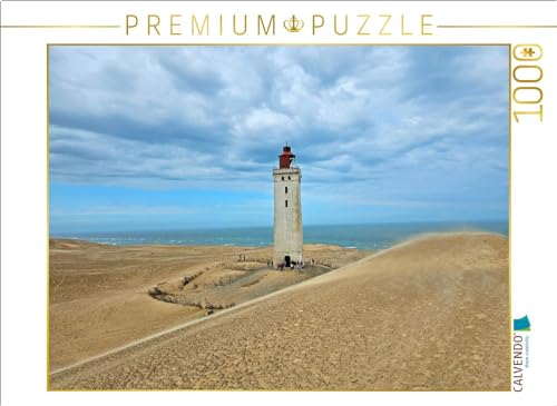 CALVENDO Puzzle Leuchtturm in Lønstrup | 1000 Teile Lege-Größe 64 x 48 cm Foto-Puzzle für glückliche Stunden