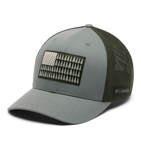 Image of Columbia Unisex Adult PFG Logo Mesh Ball Cap
